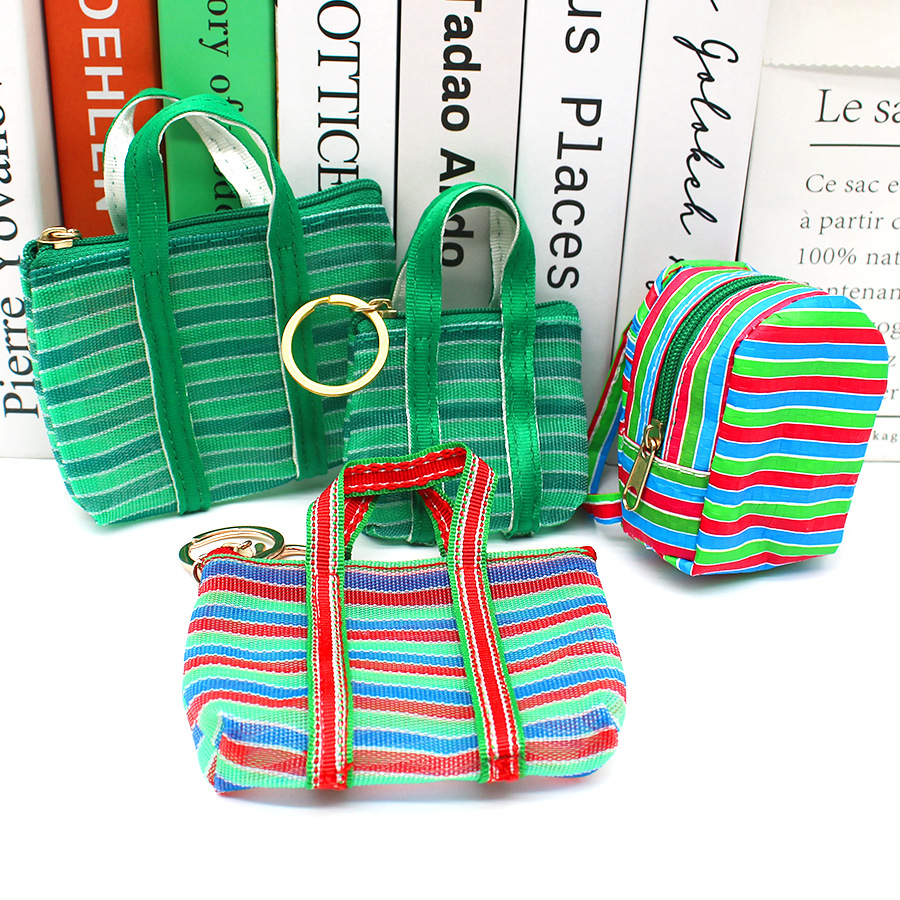 Mini Backpack Purse - 1 przycisk Pc łańcuch wędkarski torba