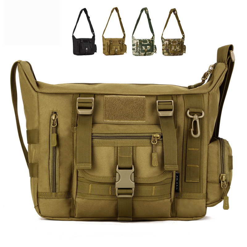 Rucksack Military Style - 14-calowa torba na ramię na laptopa
