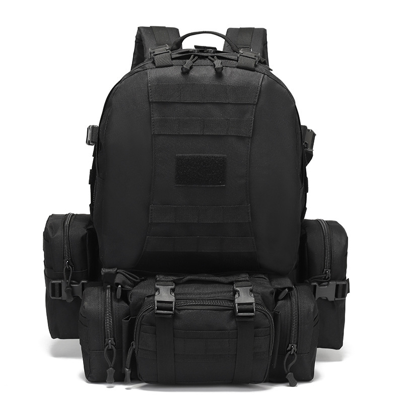 Plecak outdoorowy 50L, wielofu – Rucksack Military Style recenzja i cena