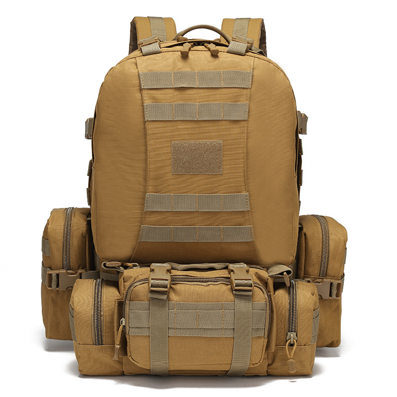 Plecak outdoorowy 50L, wielofu – Rucksack Military Style recenzja i cena